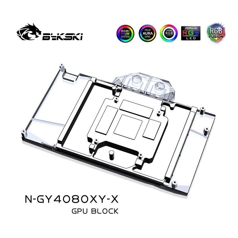 Bykski製 GPUブロック。GALAXY RTX 408 - Rtx 4080 Water Cooling Block のレビューと価格