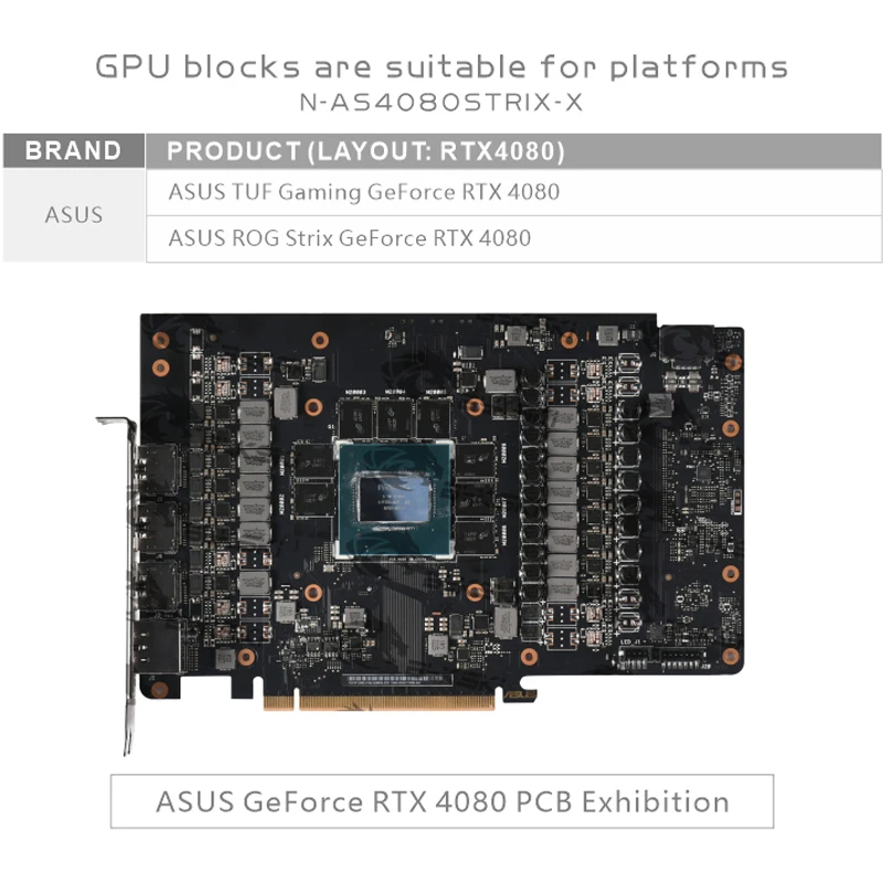 Bykski GPU ブロック ASUS RTX 4080  - Rtx 3090 24Gb Gddr6X のレビューと価格